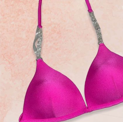 NPC Practice Bikini Neon Pink