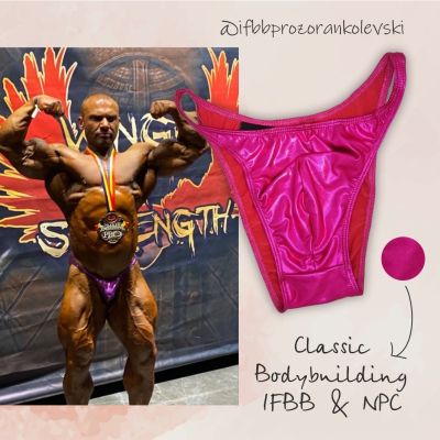 NPC Men’s Bodybuilding  Pink/Purple