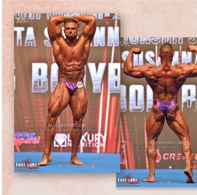 NPC Men’s Bodybuilding  Purple Light