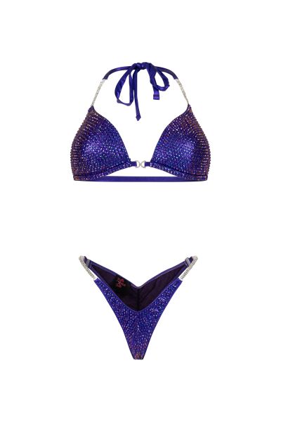 Purple with pink